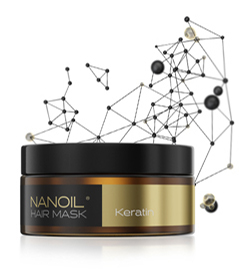 Haarmaske mit Keratin